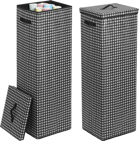 Amazon.com: Wesnoy 2 Pcs 41.34'' Tall Wrapping Paper Storage box with ...