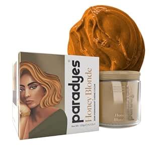 Paradyes Semi-Permanent Honey Blonde Hair Colour | Conditioner-Based ...