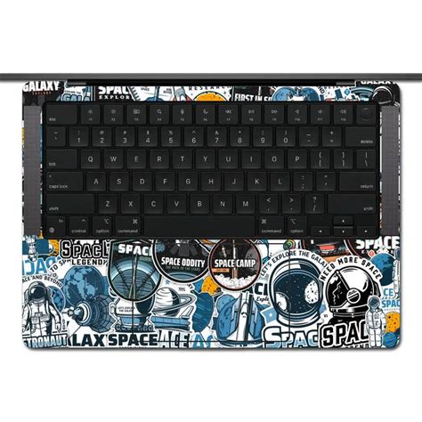 Space Sticker Bomb Laptop Skin for MacBook | Buy Online Now – SkinsLegend