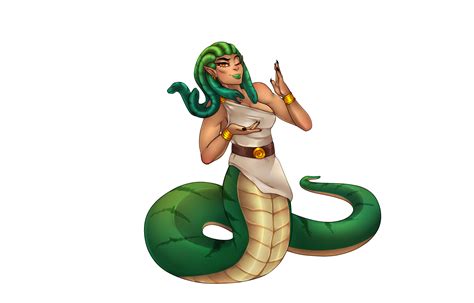 Medusa Full Body Drawing Easy