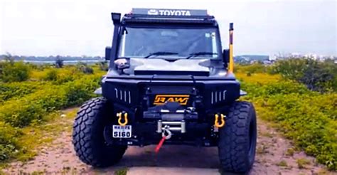 You Won’t Believe This Modified Off-Roader is a Mahindra Bolero! (Video ...