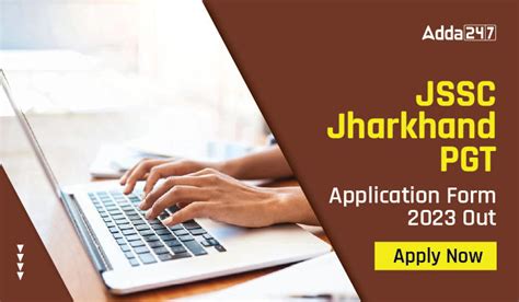 JSSC Jharkhand PGT Application Form 2023, Last Day Reminder