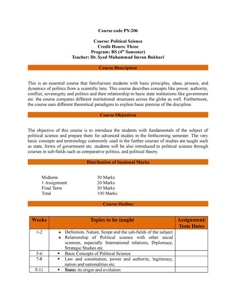 Political Science Course 的图像结果