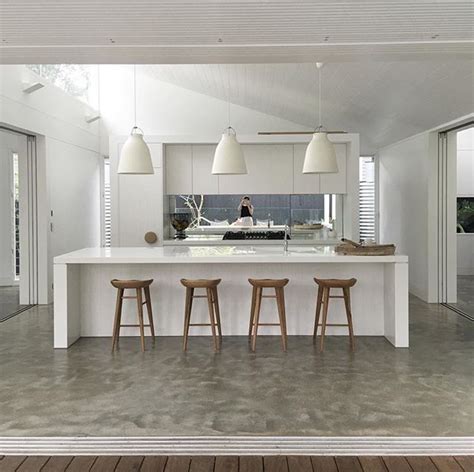 Rachael Hudson | Polished concrete kitchen, Concrete floors in house ...