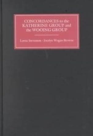 Buy Concordances to the Katherine Group and the Wooi – (MS Bodley 34 ...