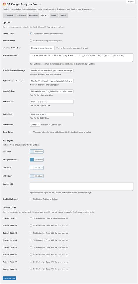 Installing Google Analytics Opt 的图像结果