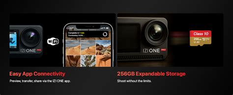 IZI One Pro 5.7k Action Camera | Ultra HD Sony STARVIS Sensor | 20M ...