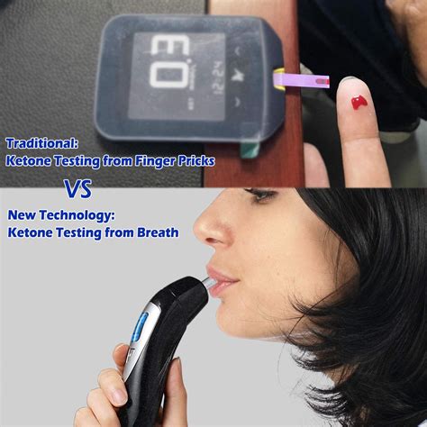 Buy Ketone Breath Analyzer, Portable Digital Ketosis Breath Tester ...