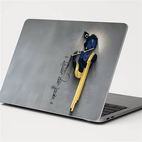 Krishna's Melody Laptop Skin | Vinyl Sticker | Buy Online India ...