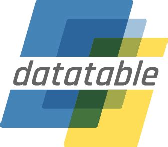 Python DataTable 的图像结果