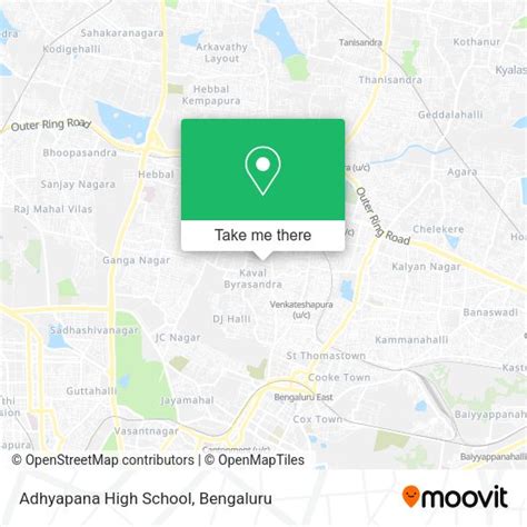 How to Get to Adhyapana High School in Kaval Byrasandra by Bus?