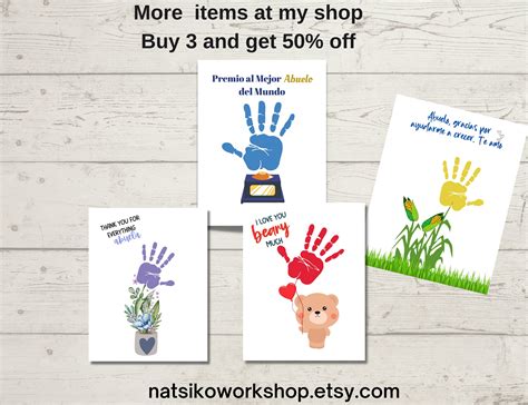 Abuelo Handprint Art, Gift for Abuelo in Spanish, Thank You Grandpa ...