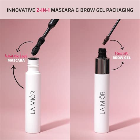 What The Lash! Mascara & Flexilift Brow Gel Duo – La Mior