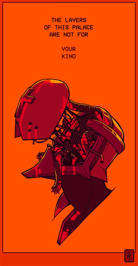 Gabe is full of Roboguts [ this is just my other interpretation of what's under the helmet lol ...