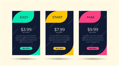 Pricing Table Design 的图像结果