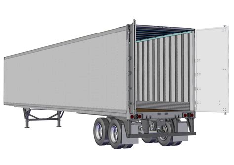 Sheet & Post Dry Van Trailers | Strick Trailers