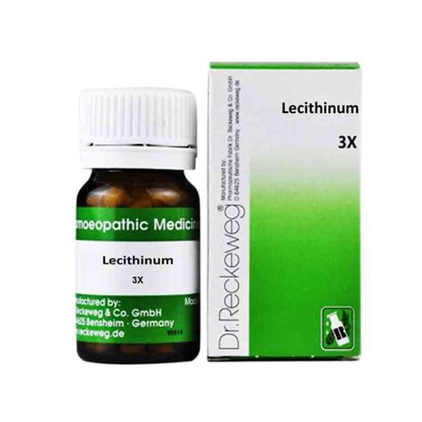 Lecithinum Homeopathy Trituration Tablets - Brain & Blood Health ...