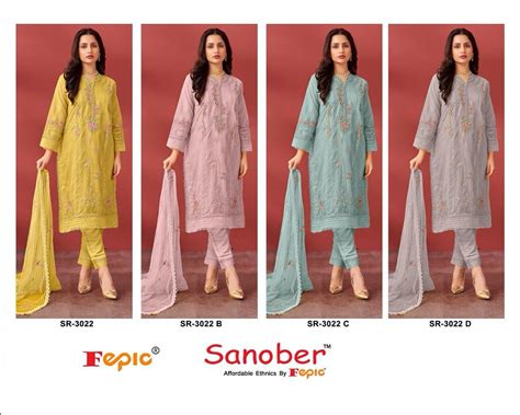 3022-Sanober Fepic Organza Pakistani Readymade Suits – Kavya Style Plus