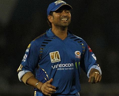 Sachin Tendulkar led Mumbai Indians to their seventh win in eight games ...