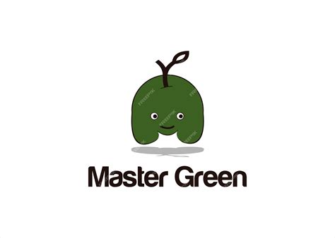 Premium Vector | Green mascot logo design