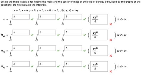 Image result for Finding Mass Using a Triple Integral