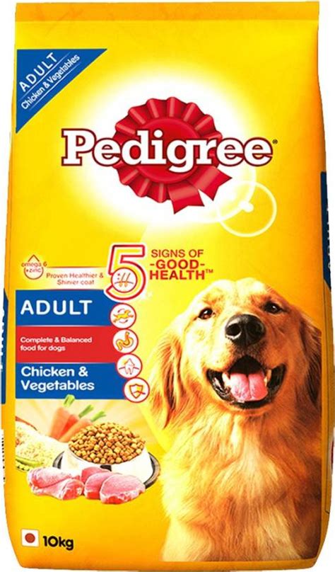 PEDIGREE Adult Chicken, Vegetable 10 kg Dry Adult Dog Food Price in ...