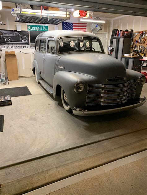 1947-1954 Panel Truck BIG BANNER Chevy GMC 47 48 49 50 51 52 53 54 Ad 3100 Sign Poster ...