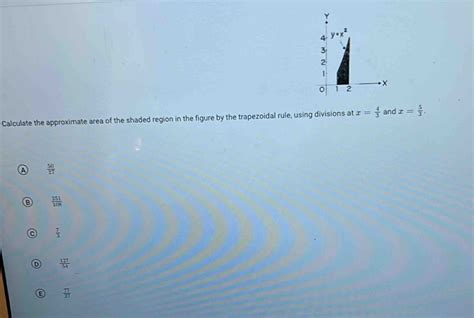 Solved: Calculate the approximate area of the shaded region in the ...