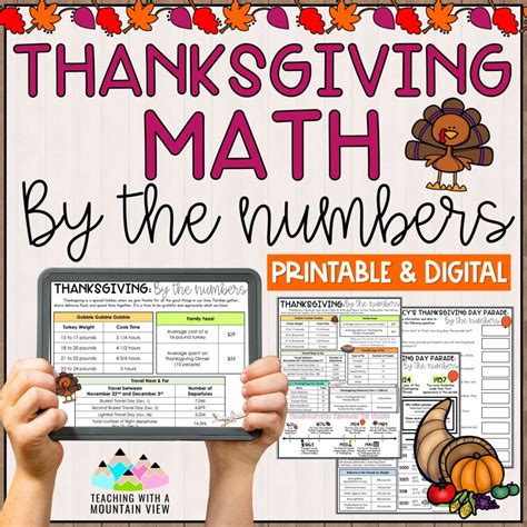 Image result for Thanksgiving Math Activity