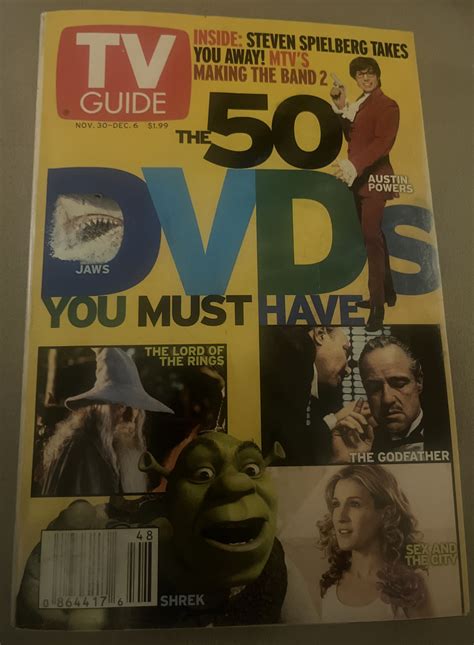 2002 Nov 30/Dec 6, TV Guide, Austin Powers, (MH874) | eBay