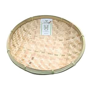 TREKFRIEND Bamboo Basket for storing Vegetable, Fruits | Round Dala for ...