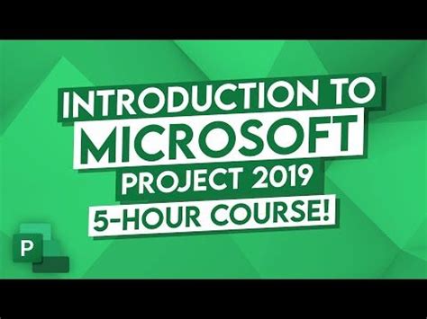 Image result for Microsoft Project Professional 2019 Tutorial