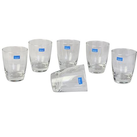 Buy Ocean Tiara Double Rock Water/Juice Glass Set, Pack of 6, (365 ml ...
