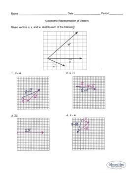 Image result for Vectors Worksheet Precalculus