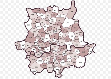 London Postal Code 的图像结果