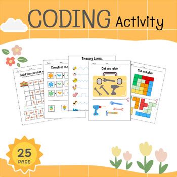 Kindergarten Coding Activities 的图像结果