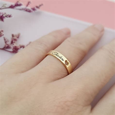 Custom Inside Outside Engraved Ring – Artsy Store