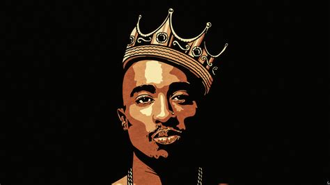 2Pac Royalty: 4K Ultra HD Music Legend Wallpaper