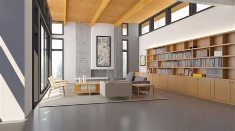 Lindal Cedar Homes offers house plans informed by Frank Lloyd Wright ...