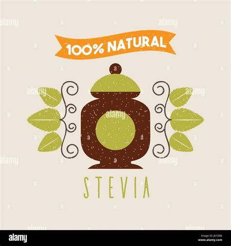 coffee Stevia natural sweetener Stock Vector Image & Art - Alamy
