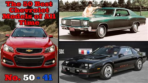 The 50 Best Chevrolet Models of All Time (No. 50 – 41) - autoevolution