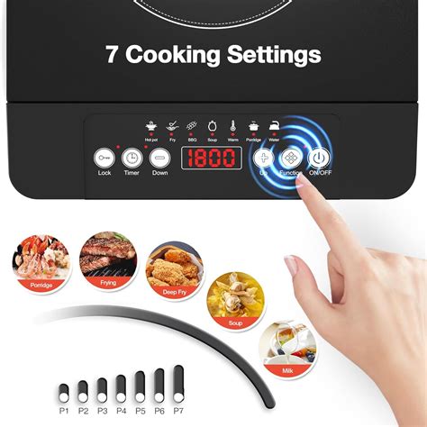 VBGK Portable induction Cooktop,110V Single Burner India | Ubuy