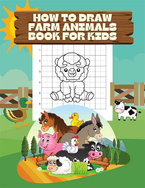 How To Draw Farm Animals For Kids