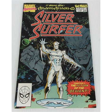 Marvel Comics Silver Surfer Annual Comic No. 2