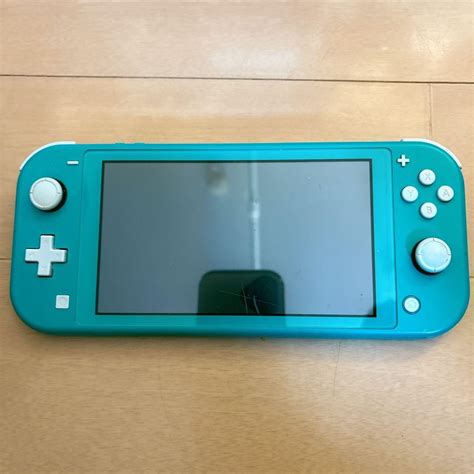 【ジャンク品】Nintendo Switch Lite ターコイズ 本体 箱あり - メルカリ