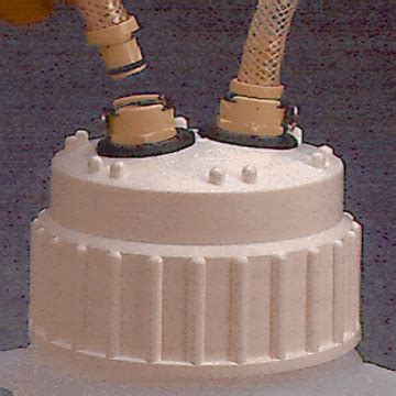 Nalgene® quick filling/venting closure fits tubing, 1/4 in., number of ...