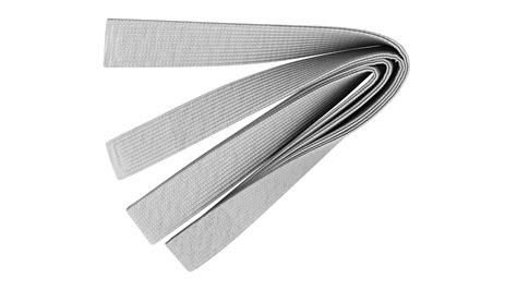 Obi Kyokushin Belt White 3D model | 3D Molier International