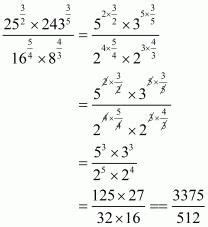 Exponents of Real Numbers- 2 RD Sharma Solutions - Mathematics (Maths ...