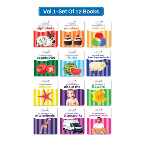Lil Legends Mini Library - Box Set | Volume 1 & 2 - 24 Board Books ...