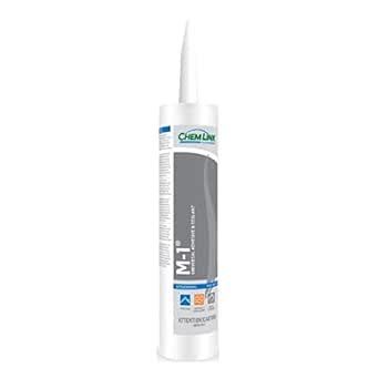 Chemlink M-1 (Gray) Structural Adhesive Sealant 10.1 oz Cartridge (1 ...
